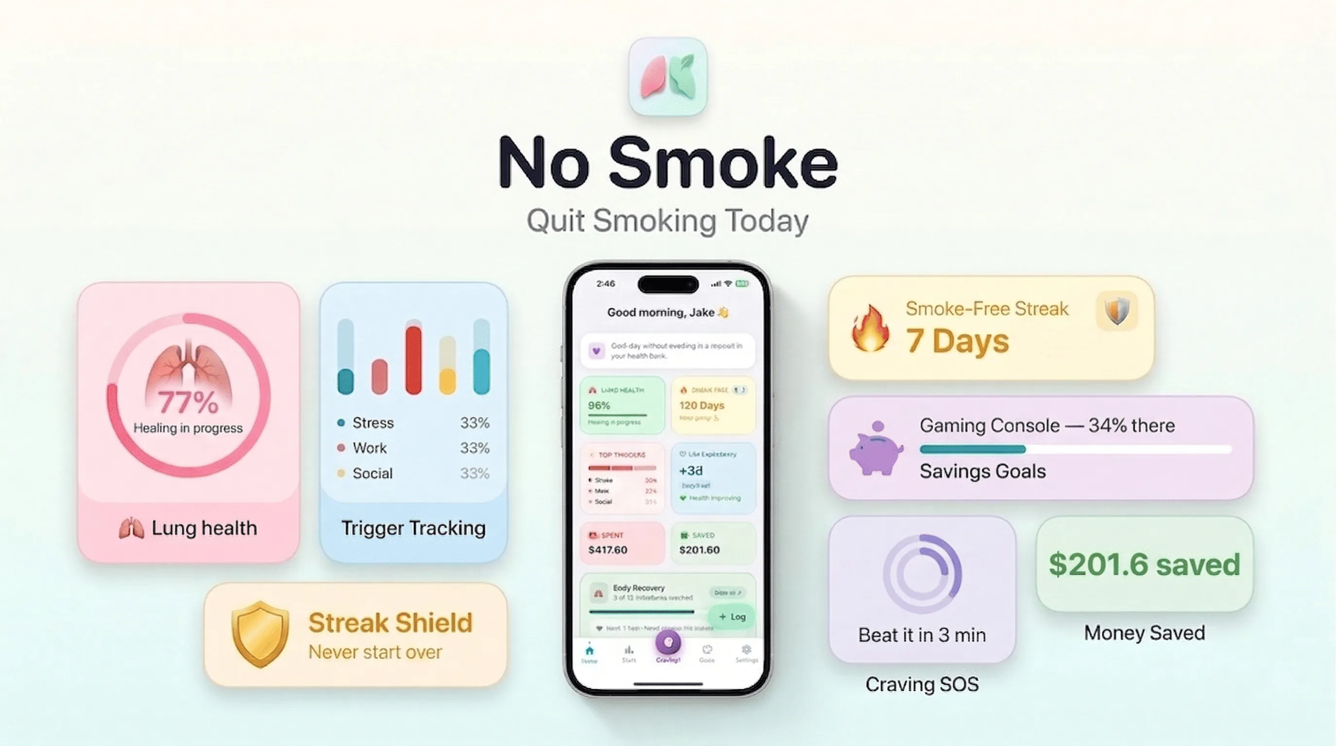 No Smoke App Showcase